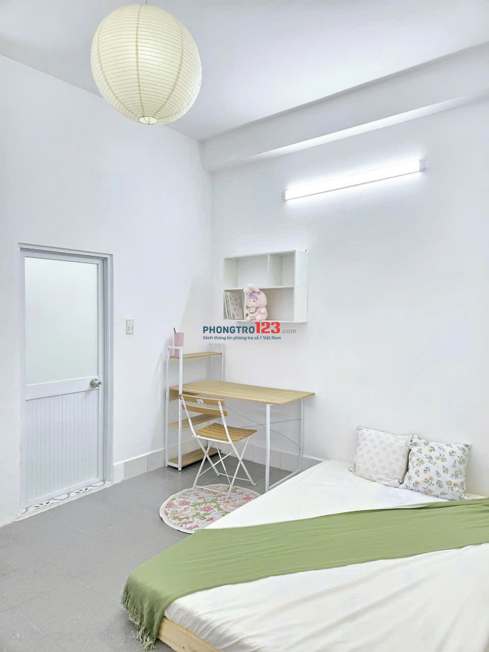 Cho thuê phòng FULL NT cơ bản có cửa sổ 30m2 1PN tách bếp Nơ Trang Long, gần ĐH Văn Lang cơ sở 2-3