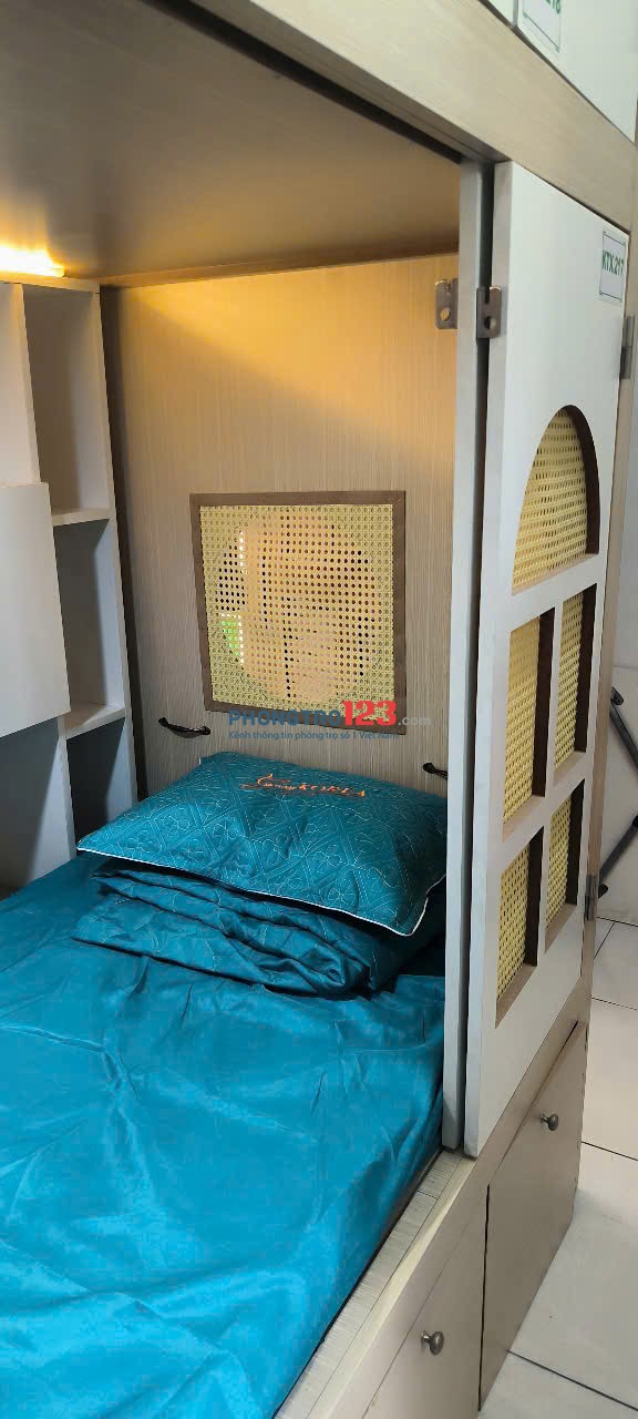 Ký Túc Xá Sleepbox Lê Quang Định Cách ĐH Công Nghiệp 50m từ 1tr7