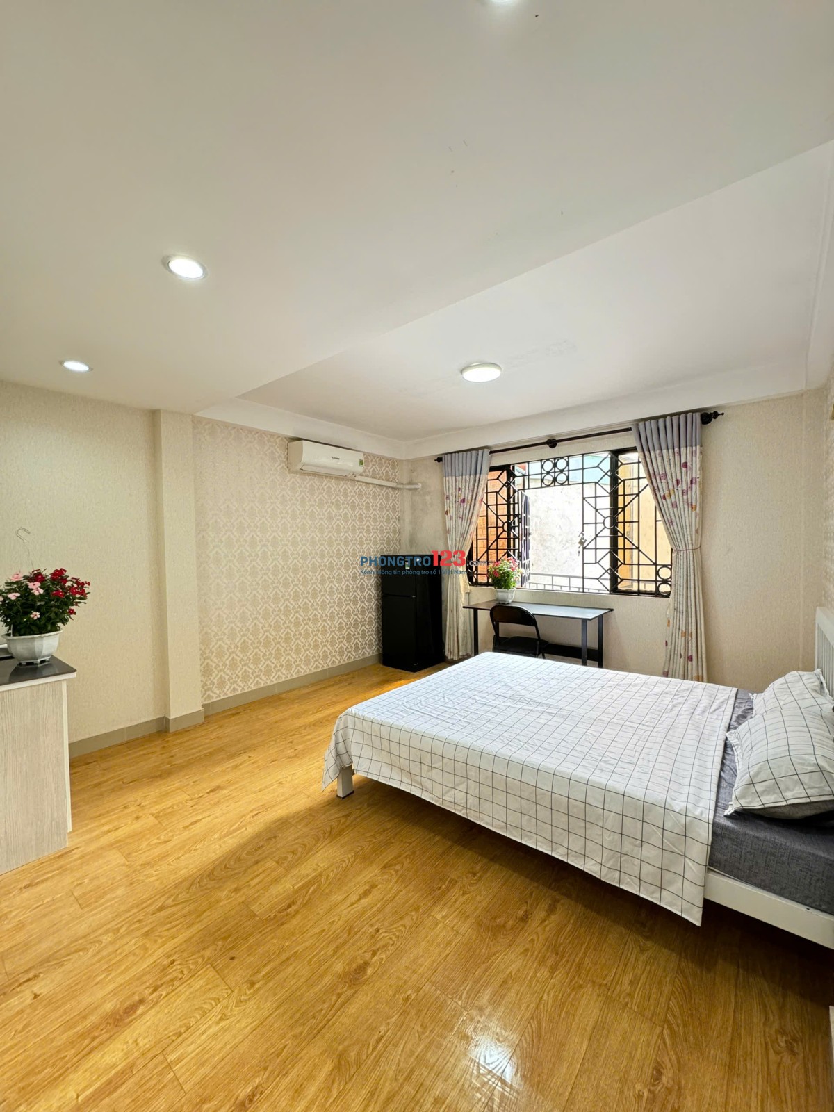 Phòng mới 100% vừa hoàn thiện. Ngay gần công viên Gia Định