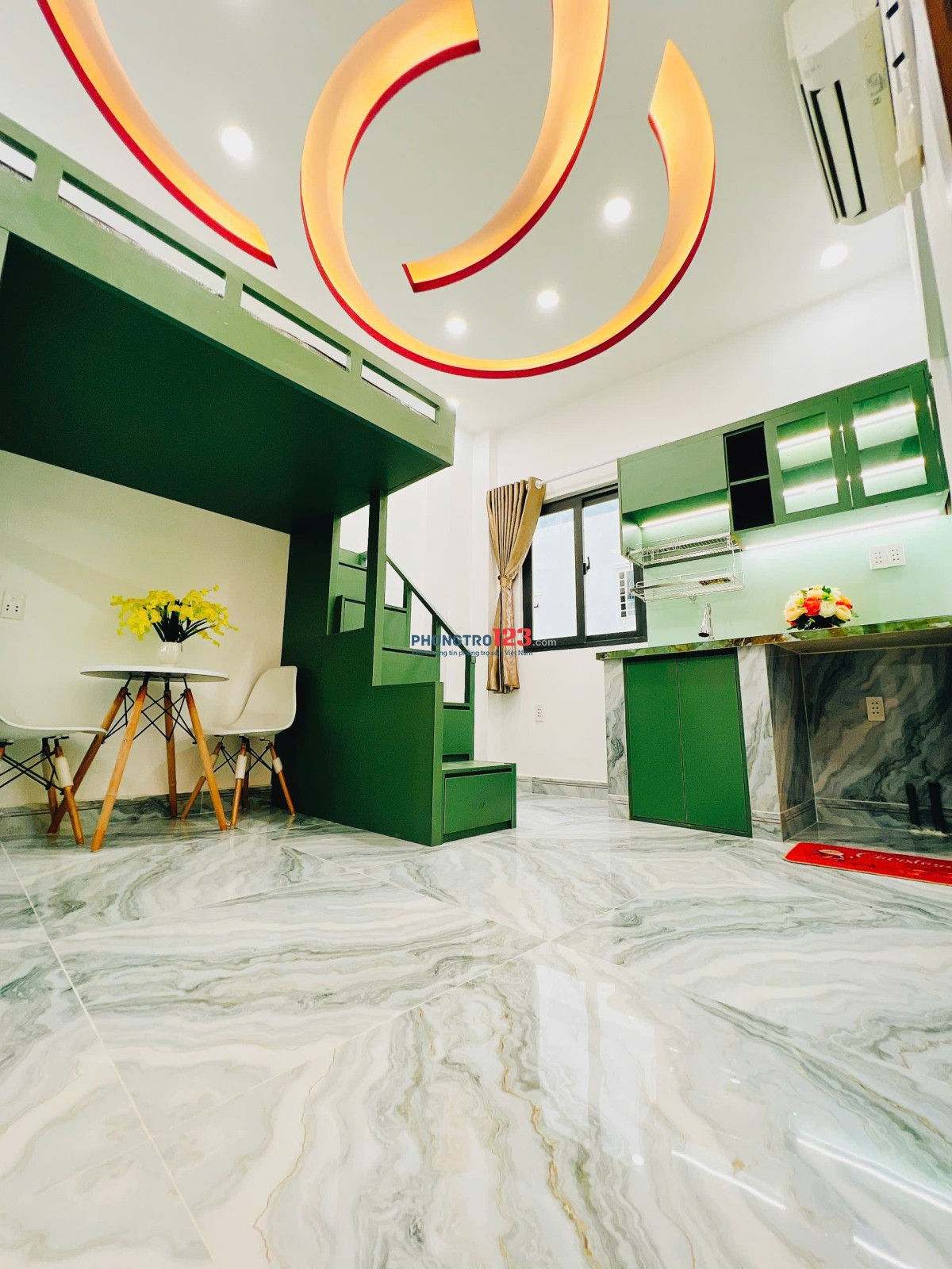 Cho thuê CHDV Cao cấp Âu Dương Lân Q8. Full Nội Thất, Thang Máy, Mới Đẹp, Nhỉnh 5 triệu