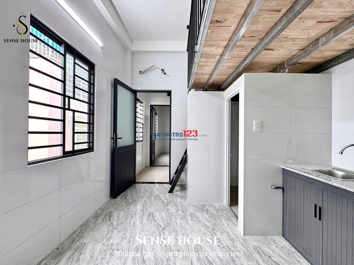 CHO THUÊ PHÒNG DUPLEX MỚI XÂY NGAY CHỢ TÂN HƯƠNG, QUẬN TÂN PHÚ