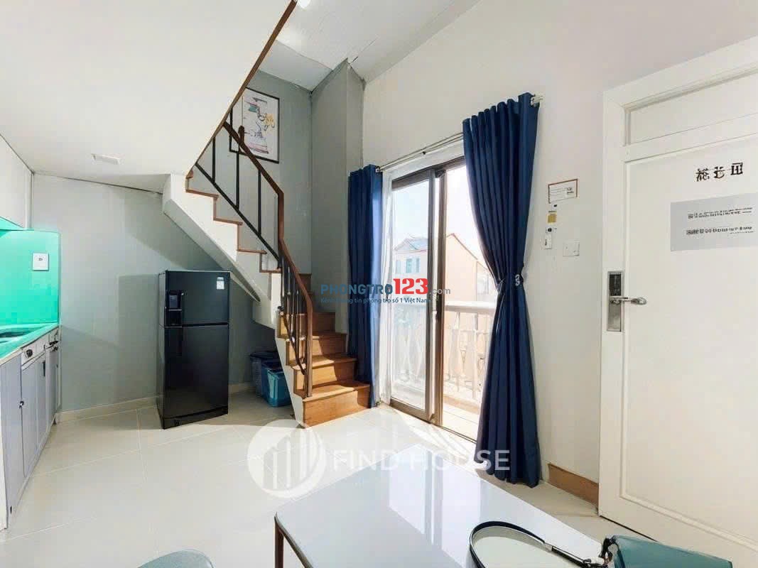Cho thuê CHDV Duplex ban công gác cao quận 7 gần lotte, ĐH TĐT-NTT, Cầu Tân Thuận, KCX Tân Thuận