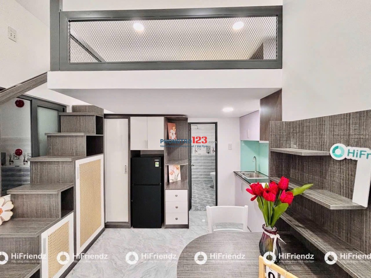  Căn hộ có gác xinh xắn – Ban công thoáng mát – Full nội thất – Nguyễn Minh Châu gần Aeon Tân Phú
