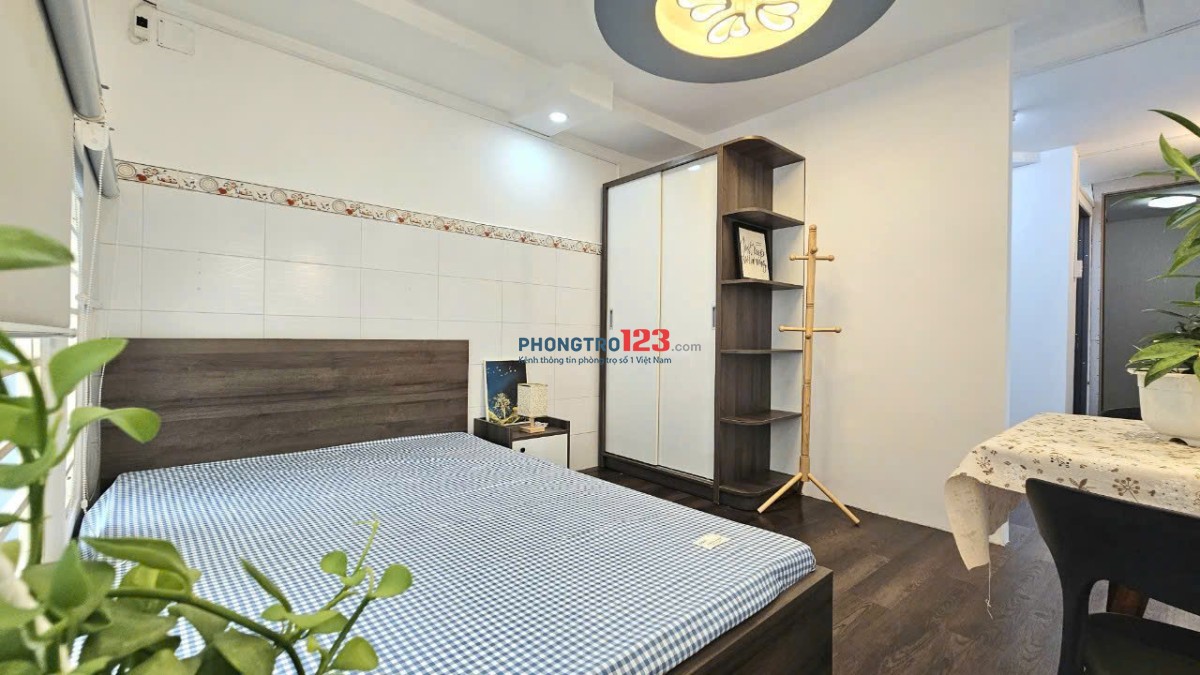 Phòng trọ cho thuê gần đại học Hoa Sen, UEH, Văn Hiến, Y Khoa, full nội thất giá rẻ rộng 35m2 1PN