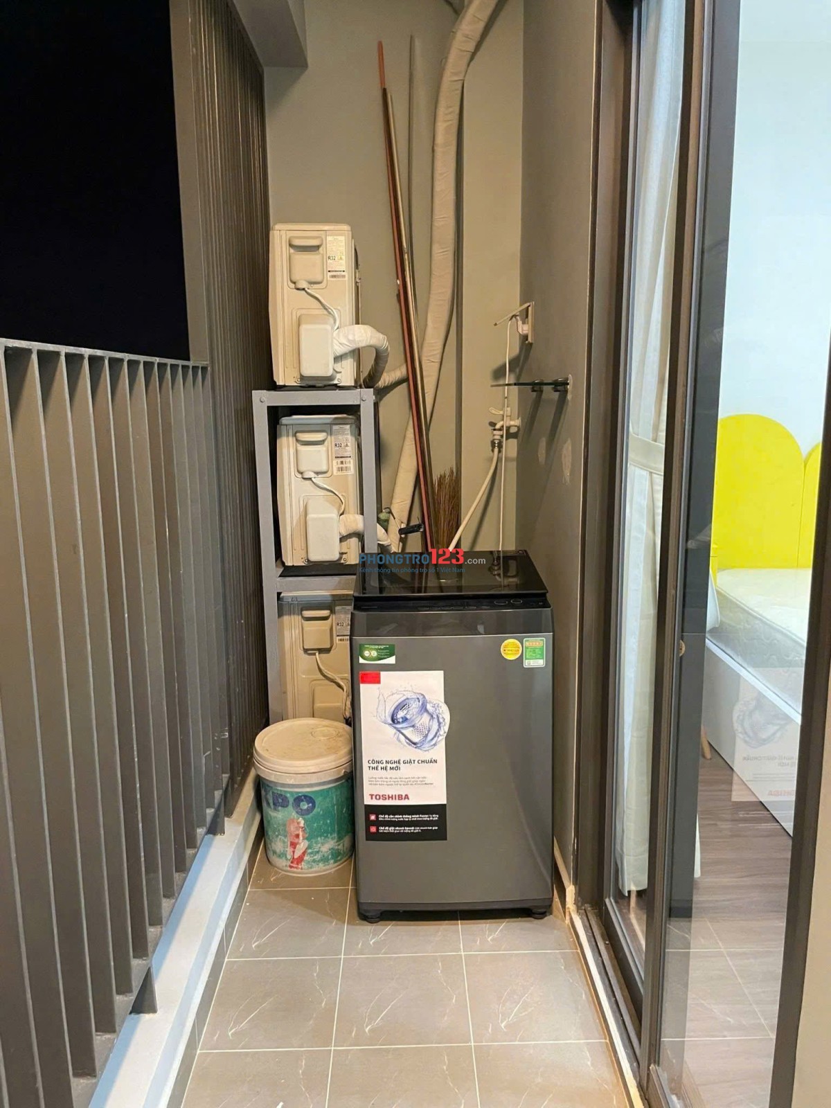 PN-Techcons, Hoa Sứ, Phú Nhuận: 90m2, 18tr/tháng, 2p ngủ, 2wc, Nội thất.