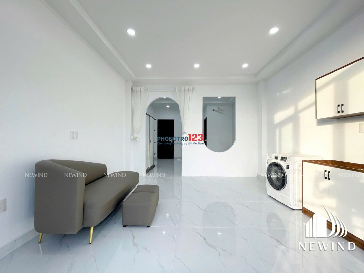 KHAI TRƯƠNG CĂN HỘ 1 PHÒNG NGỦ MỚI 100% FULL NỘI THẤT MÁY GIẶT RIÊNG NGAY KDC HIM LAM QUẬN 7