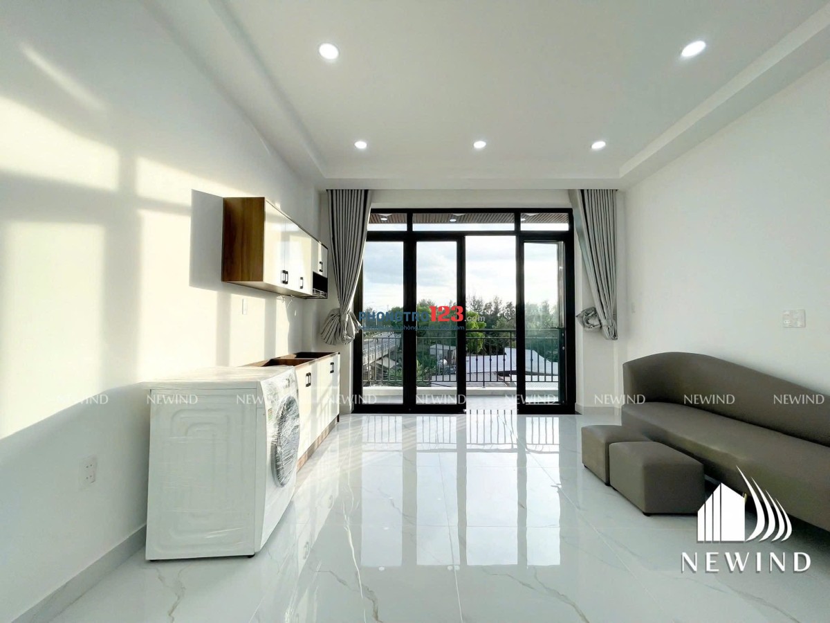 KHAI TRƯƠNG CĂN HỘ 1 PHÒNG NGỦ MỚI 100% FULL NỘI THẤT MÁY GIẶT RIÊNG NGAY KDC HIM LAM QUẬN 7