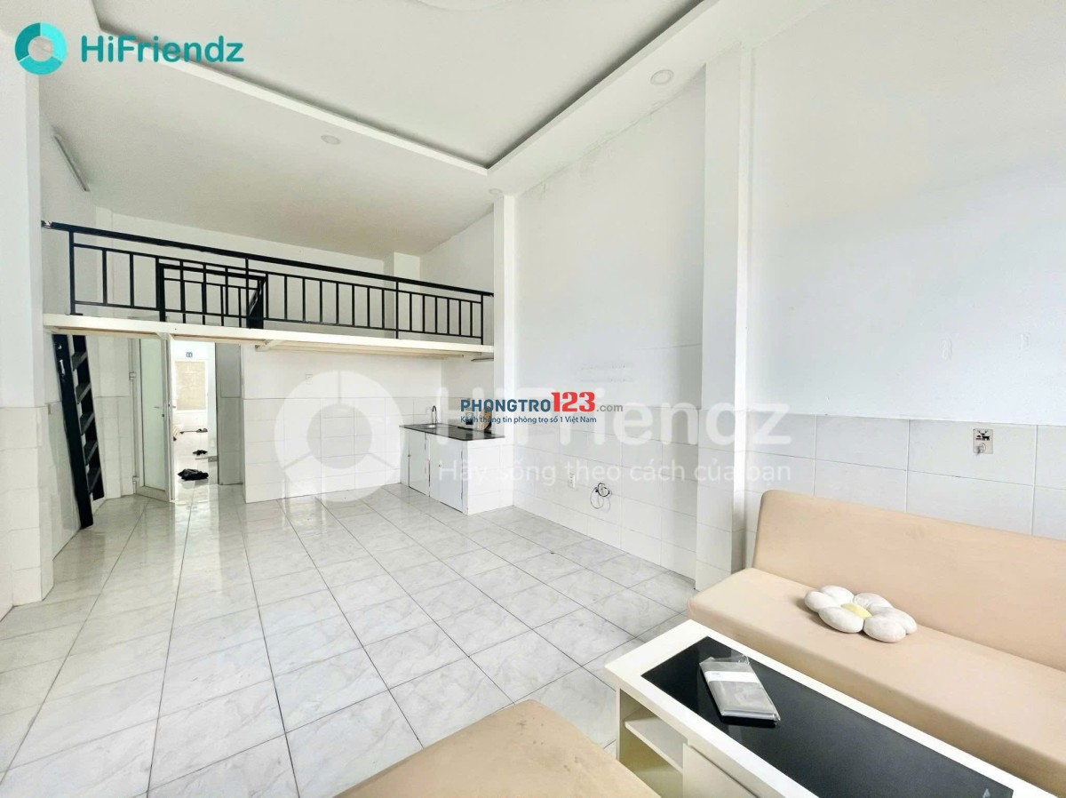 CHO THUÊ PHÒNG SIÊU RỘNG 40m2 GÁC 1m7 SẴN MÁY LẠNH GẦN ĐH CÔNG THƯƠNG