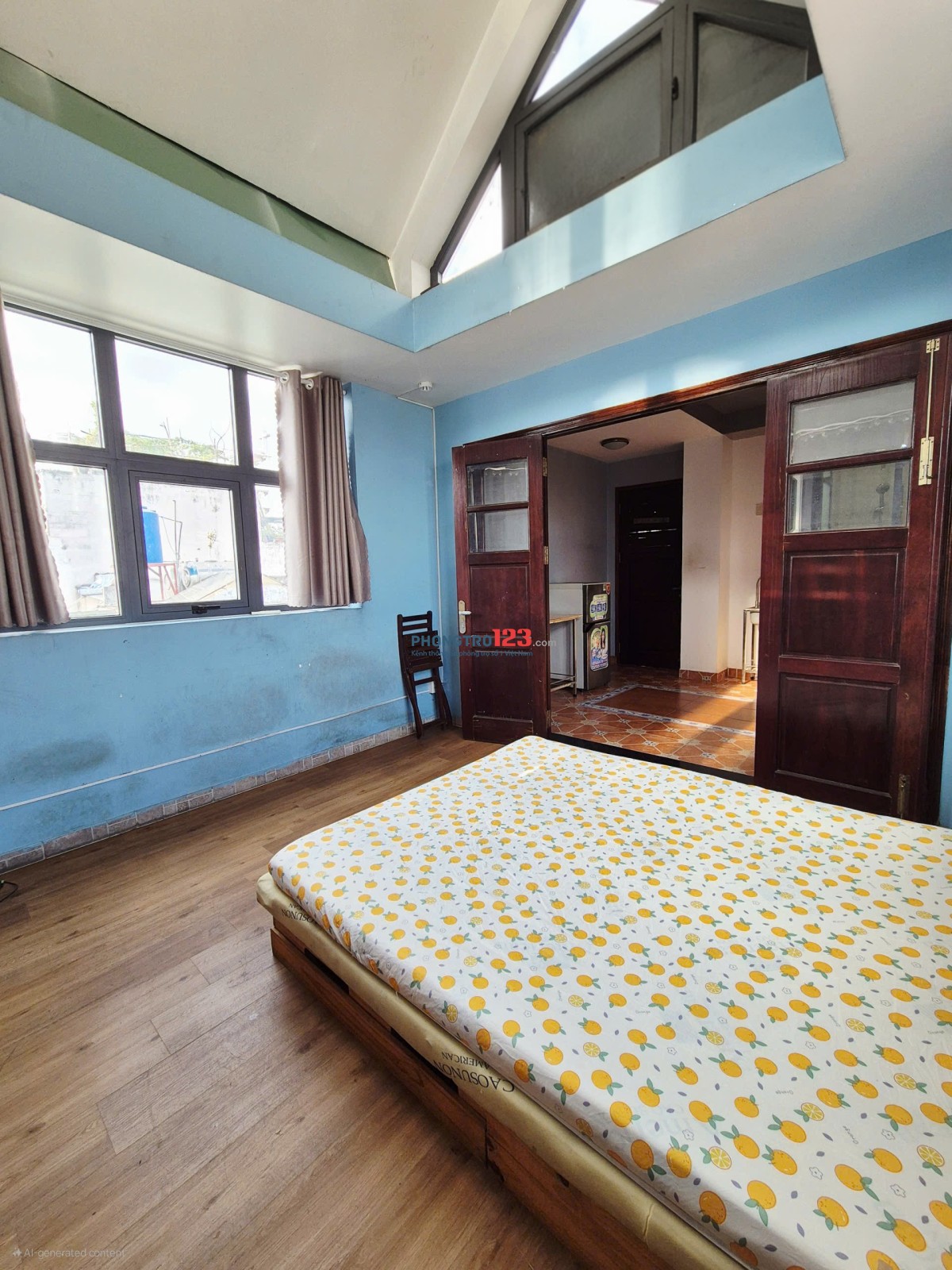Chính chủ cho thuê Studio 1 phòng ngủ Full NT, tách bếp, có ban công, 36m2, Nguyễn Xuân Khoát