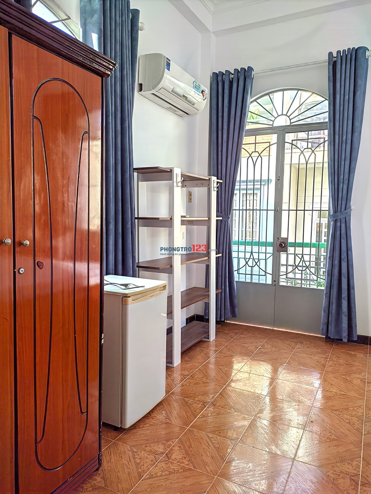 Cho thuê phòng 25m2 đường Nguyễn Cửu Vân