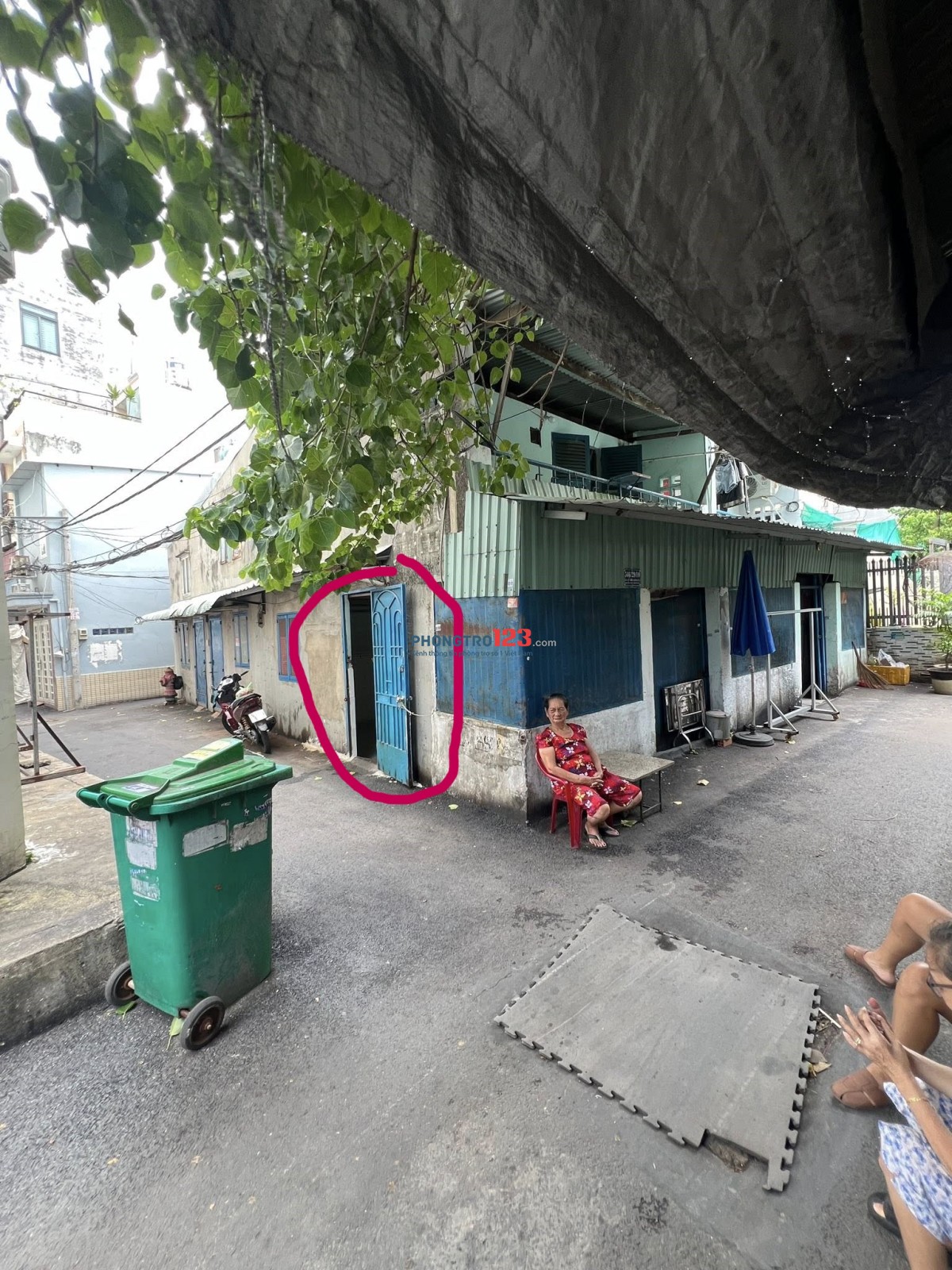 Phòng trọ trống hẻm 566 Nguyễn Thái Sơn (Gần cầu An Phú Đông)