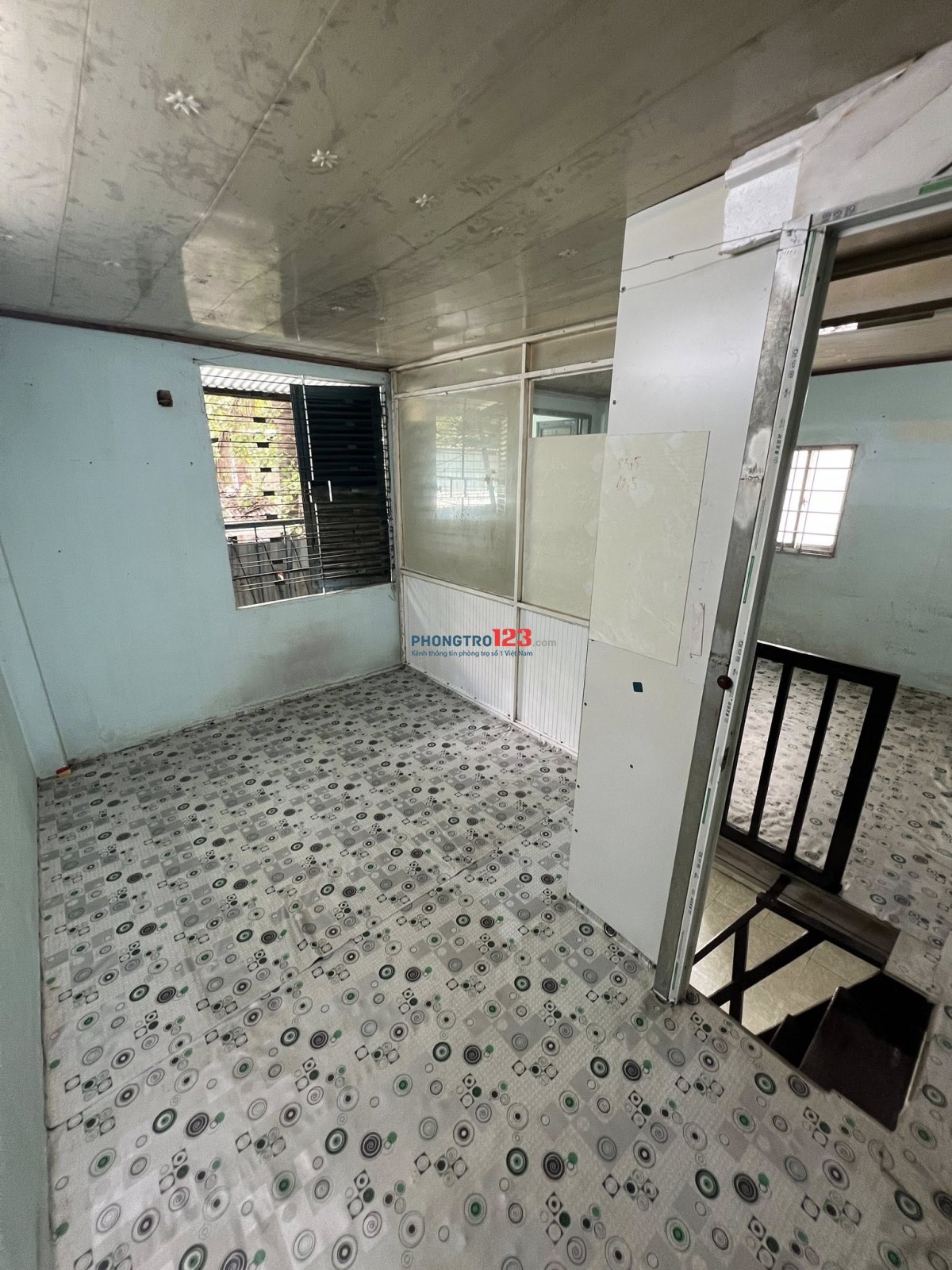Phòng trọ trống hẻm 566 Nguyễn Thái Sơn (Gần cầu An Phú Đông)