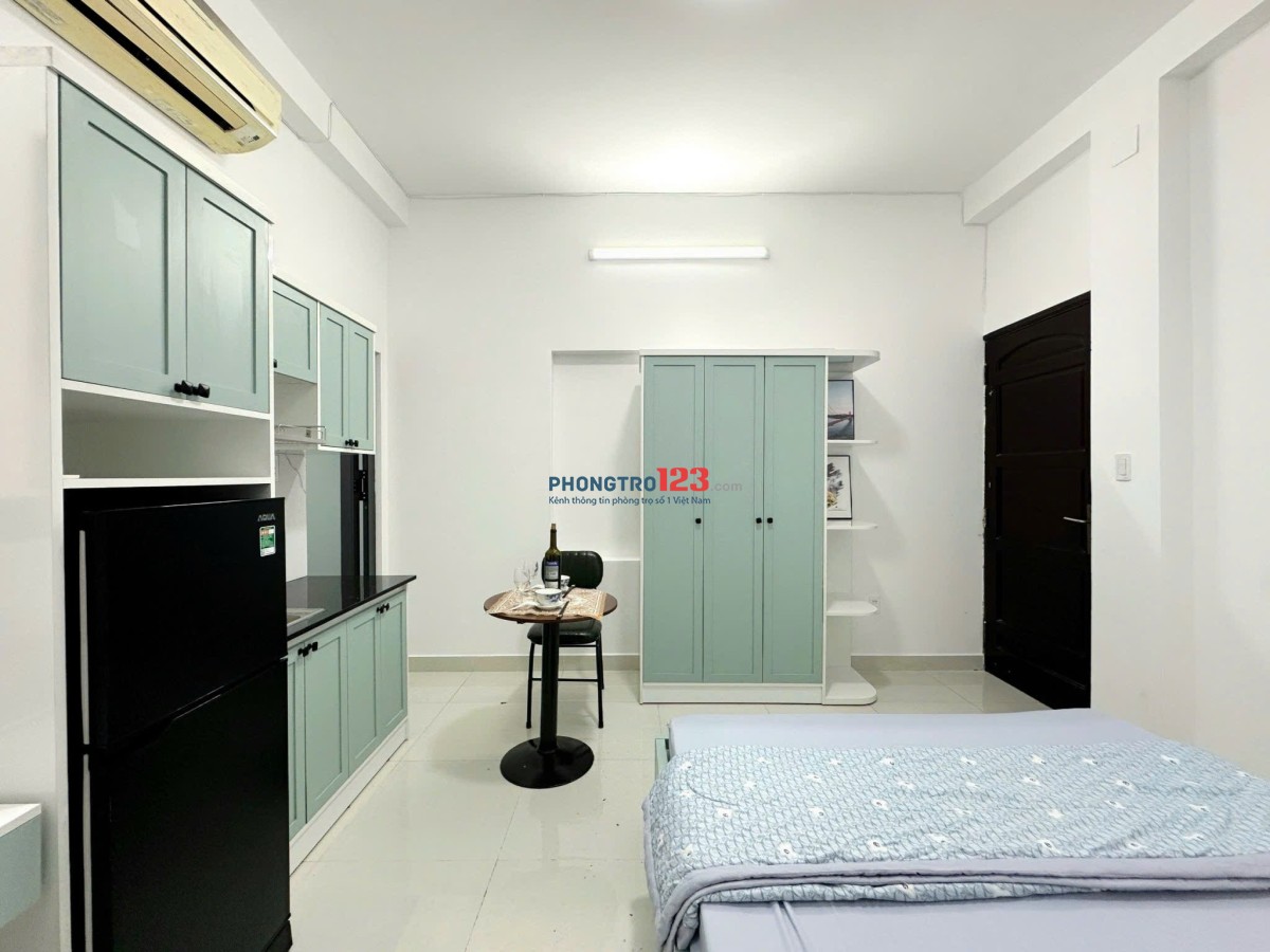 Thuê phòng FULL NT 35m2 Nguyễn Văn Thương Gần ĐH Ngoại Thương-GTVT-HUTECH tiện ra Hàng Xanh gần Q1