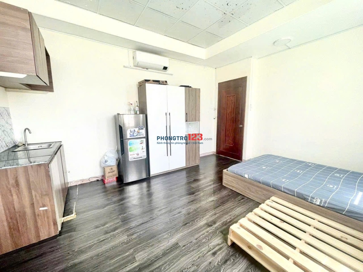 CHO THUÊ PHÒNG TRỌ 30M2 CỬA SỔ LỚN FULL NỘI THẤT GẦN ĐẠI HỌC BÁCH KHOA, HUFLIT,KINH TẾ,VẠN HẠNH MALL