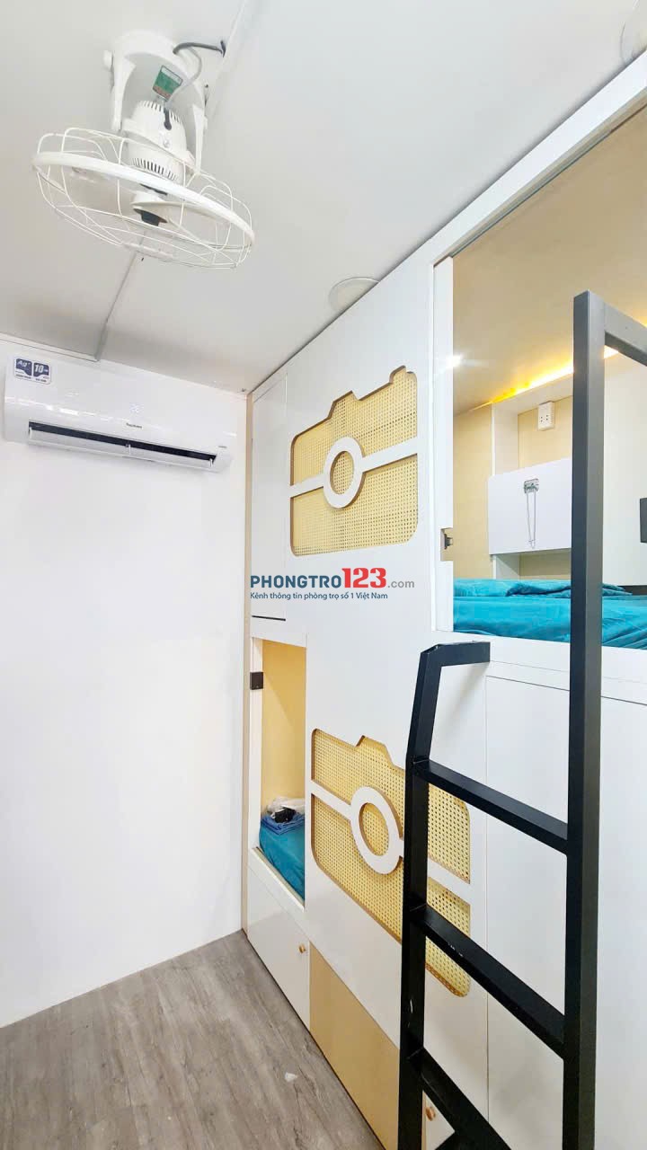 PHÒNG TRỌ SLEEP BOX_ KTX FULL NỘI THẤT 315 LÊ VĂN SỸ, QUẬN 3
