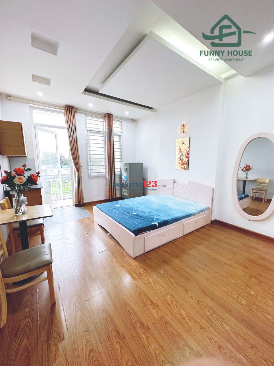 STUDIO BAN CÔNG SIÊU THOÁNG RỘNG 30M2 NGAY GẦN MAI CHÍ THỌ - TIỆN DI CHUYỂN QUA SALA