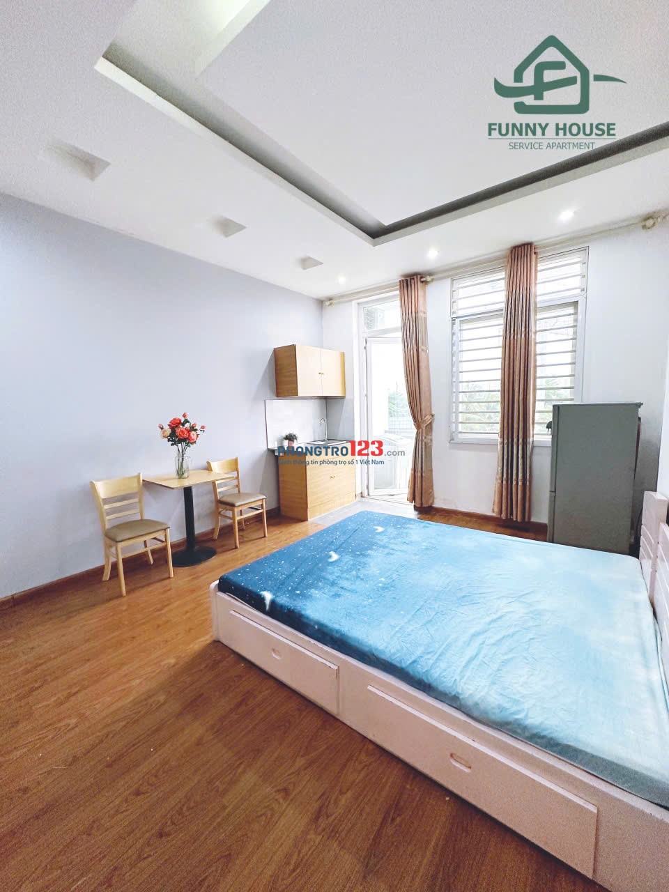 STUDIO BAN CÔNG SIÊU THOÁNG RỘNG 30M2 NGAY GẦN MAI CHÍ THỌ - TIỆN DI CHUYỂN QUA SALA