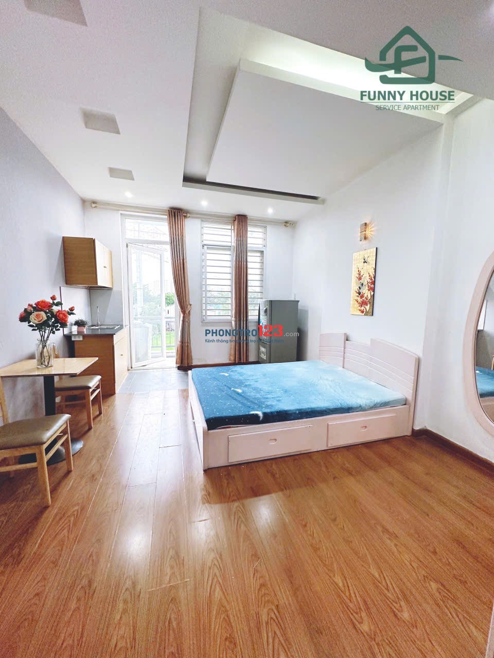 STUDIO BAN CÔNG SIÊU THOÁNG RỘNG 30M2 NGAY GẦN MAI CHÍ THỌ - TIỆN DI CHUYỂN QUA SALA