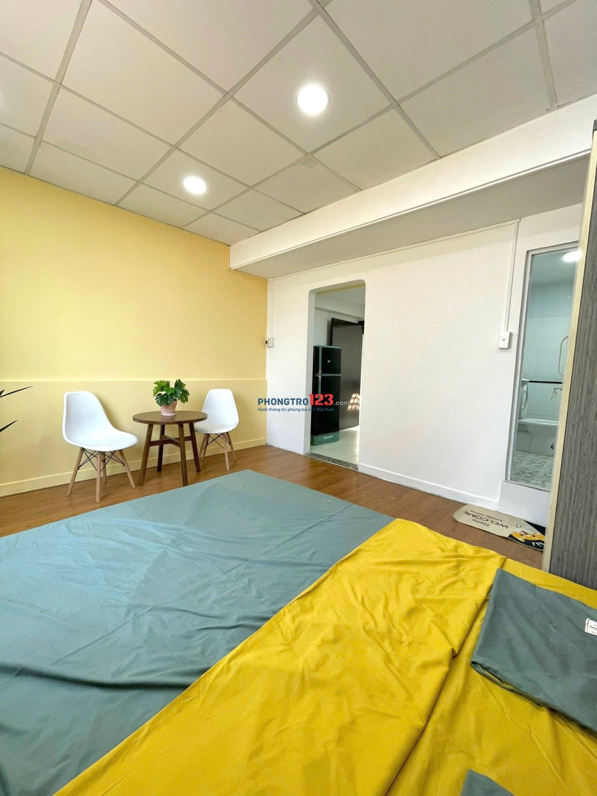 CHO THUÊ PHÒNG TRỌ FULL NỘI THẤT CỬA SỔ LỚN Ở BÌNH THẠNH NGAY ĐẠI HỌC HUTECH,HIU,UEF-LH: 0334998413