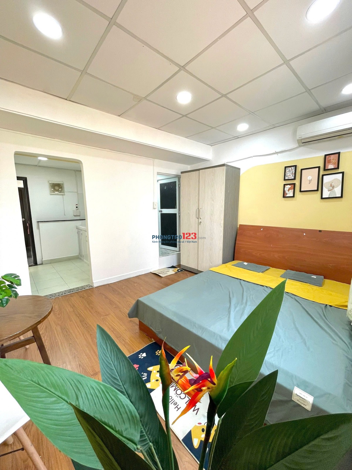 CHO THUÊ PHÒNG TRỌ FULL NỘI THẤT CỬA SỔ LỚN Ở BÌNH THẠNH NGAY ĐẠI HỌC HUTECH,HIU,UEF-LH: 0334998413