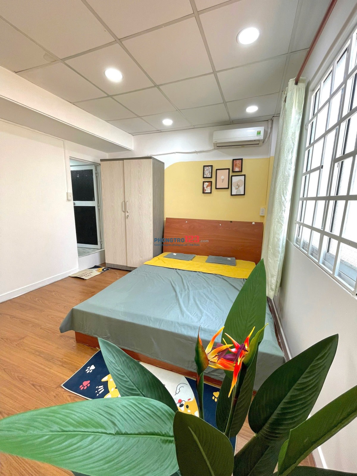 CHO THUÊ PHÒNG TRỌ FULL NỘI THẤT CỬA SỔ LỚN Ở BÌNH THẠNH NGAY ĐẠI HỌC HUTECH,HIU,UEF-LH: 0334998413