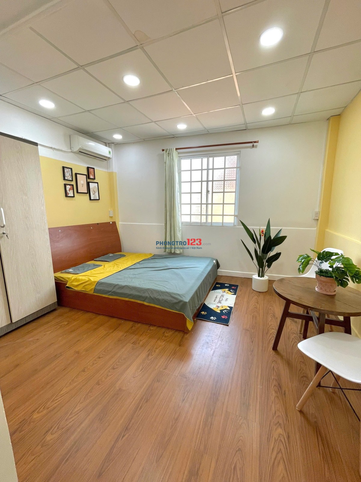 CHO THUÊ PHÒNG TRỌ FULL NỘI THẤT CỬA SỔ LỚN Ở BÌNH THẠNH NGAY ĐẠI HỌC HUTECH,HIU,UEF-LH: 0334998413