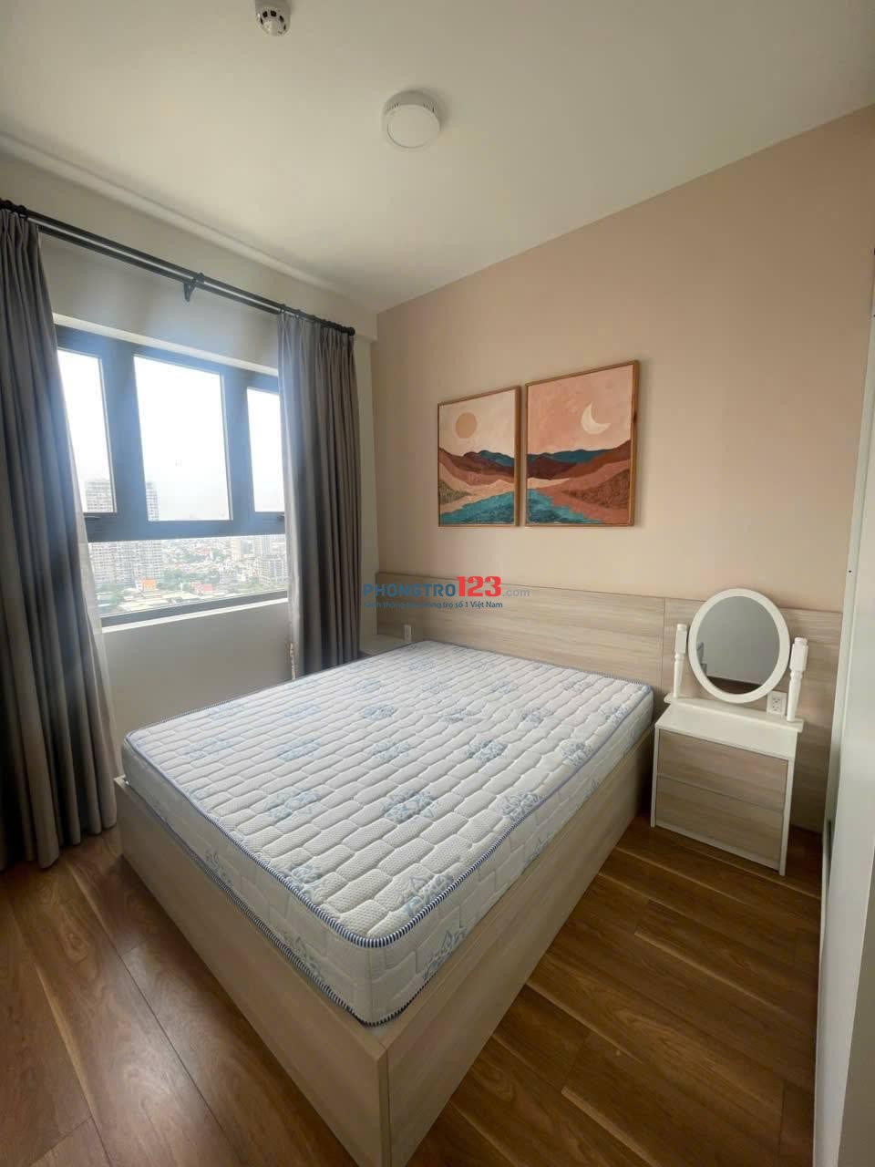C/c Harmona, Tân BÌnh:81m2, 2p ngủ, 2wc, Nội thất, 12tr/th