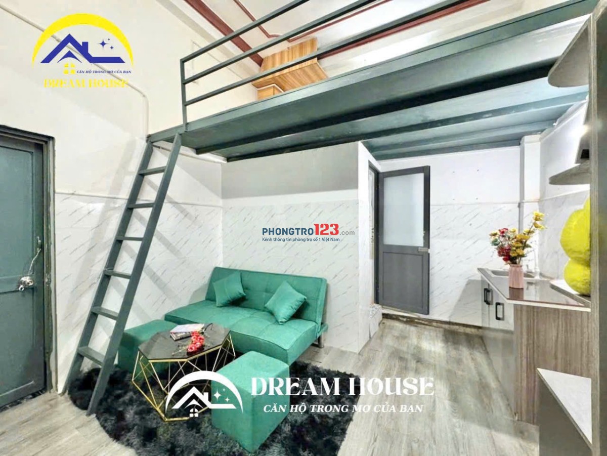 Cho Thuê Phòng Có Gác – FULL Nội Thất – Gần Đại Học HUIT, Tân Phú