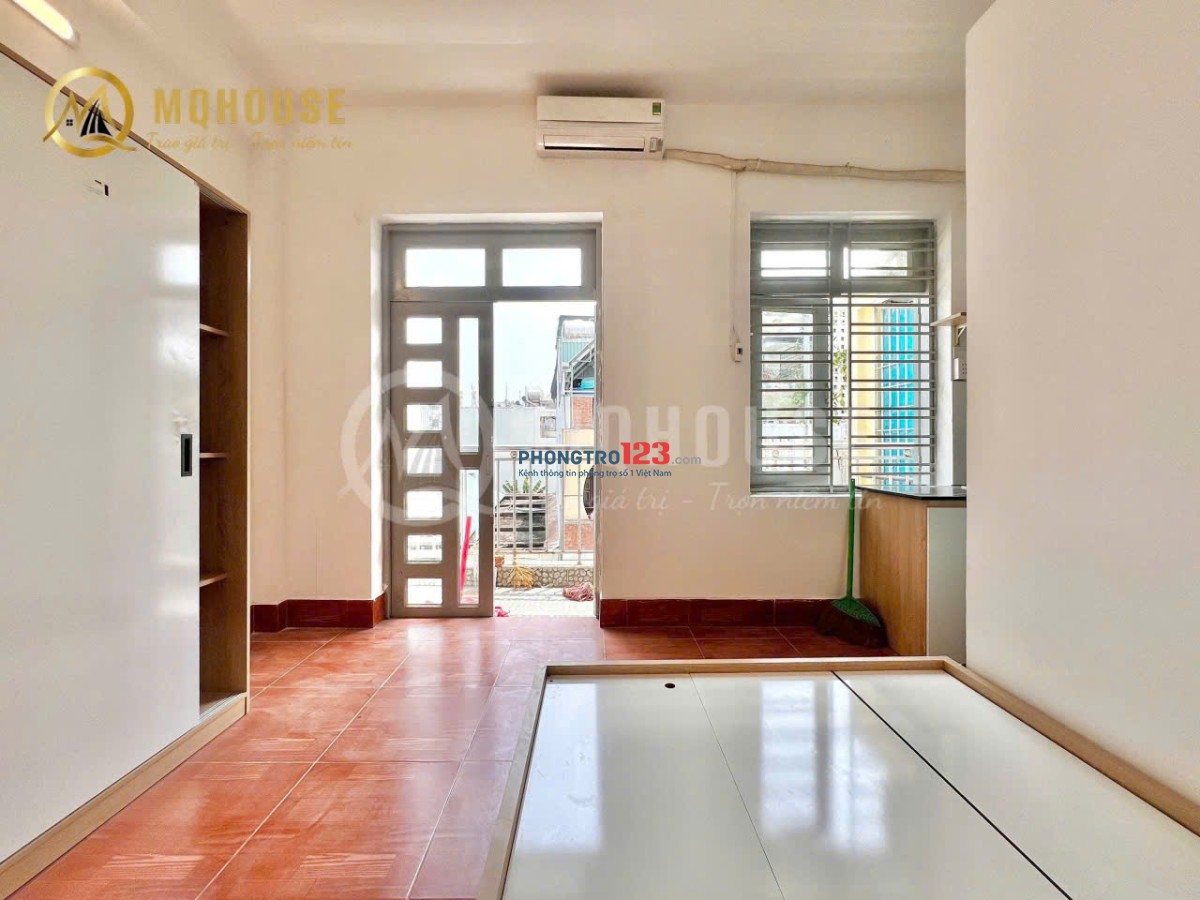 CHO THUÊ CĂN HỘ FULL NỘI THẤT - BAN CÔNG - GẦN ĐH HUTECH, GTVT, CHỢ BÀ CHIỂU