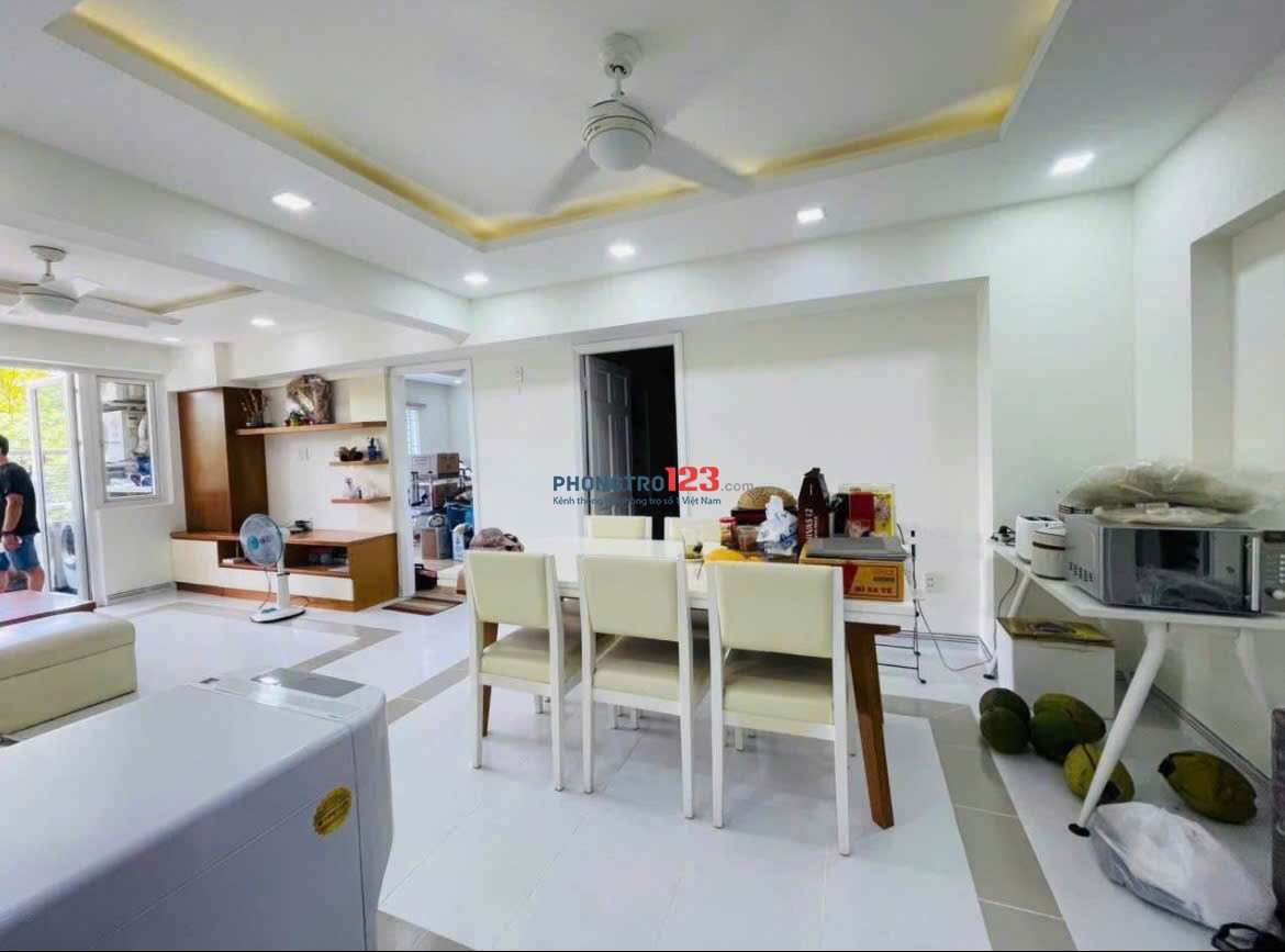 Chung cư Kim Tân Hải,Trường Chinh, Q12, 75m2, 2PN, 2WC, 9tr/tháng.