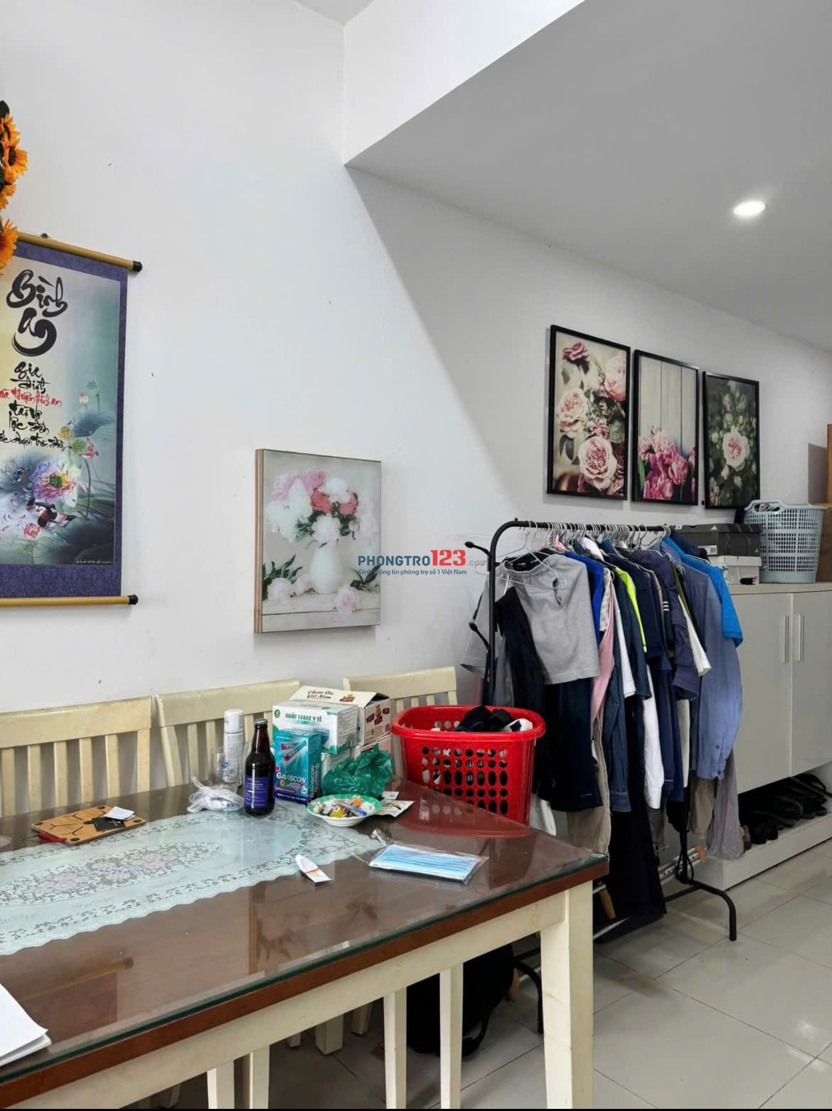Căn hộ 86m2, 2p ngủ, 2wc,Full Nt - C/c Bàu Cát, p10, Tân Bình chỉ 11tr/th