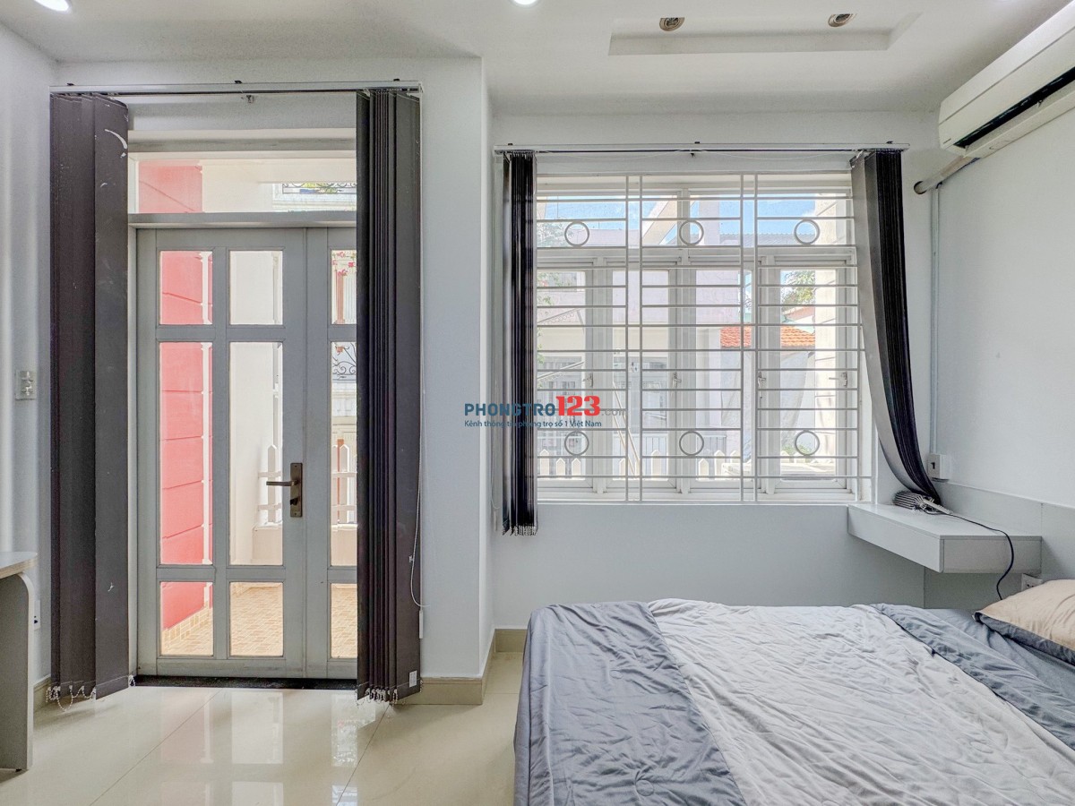Cho thuê 1 phòng ngủ tách bếp - Full nội thất - gần CV Hoàng Văn Thụ