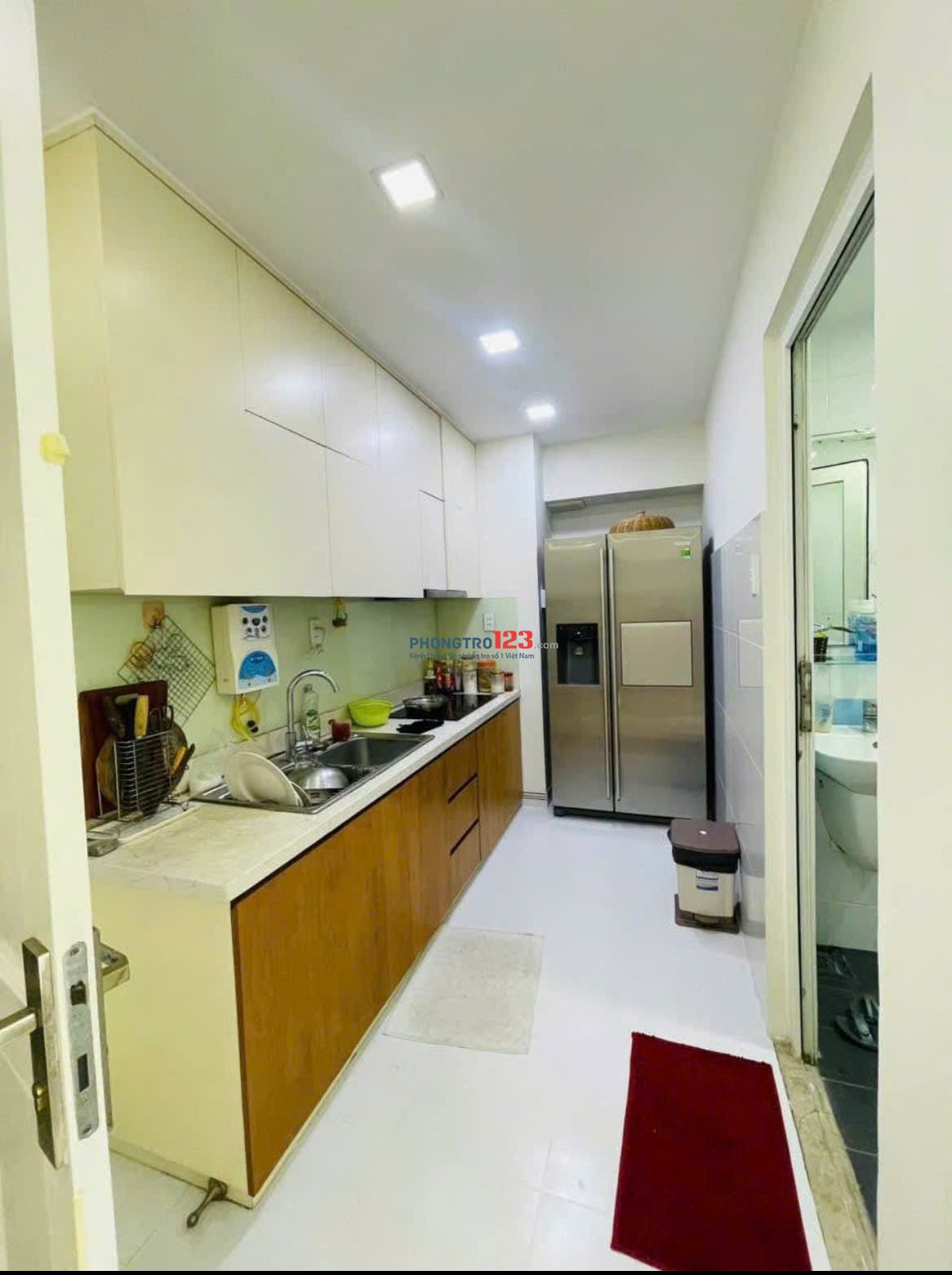 Chung cư Kim Tân Hải,Trường Chinh, Q12, 75m2, 2PN, 2WC, 9tr/tháng.