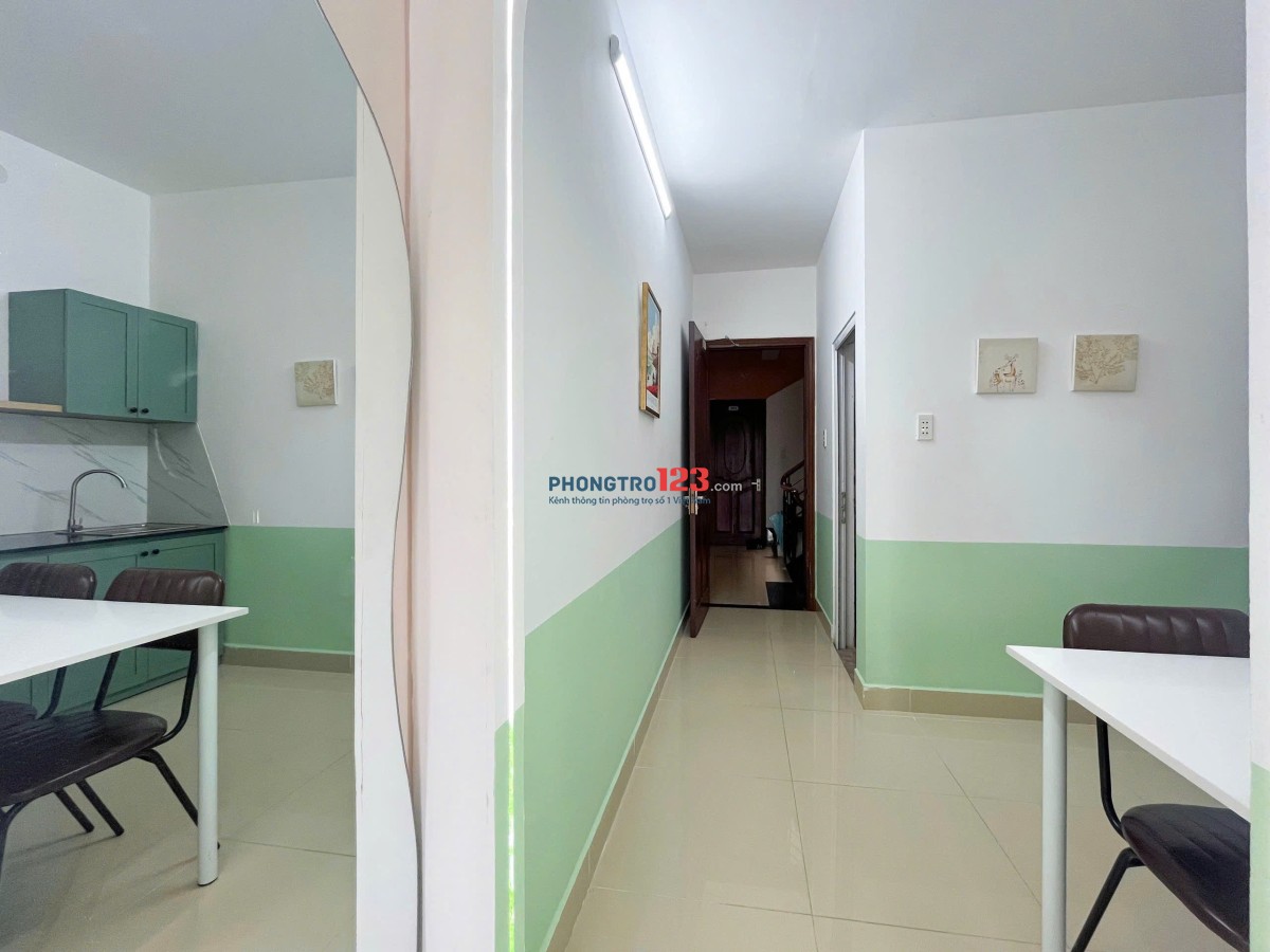 Trống phòng tách bếp 30m2 full nội thất bancol Nguyễn Thái Sơn, quận Gò Vấp, gần ĐH Văn Lang, IUH