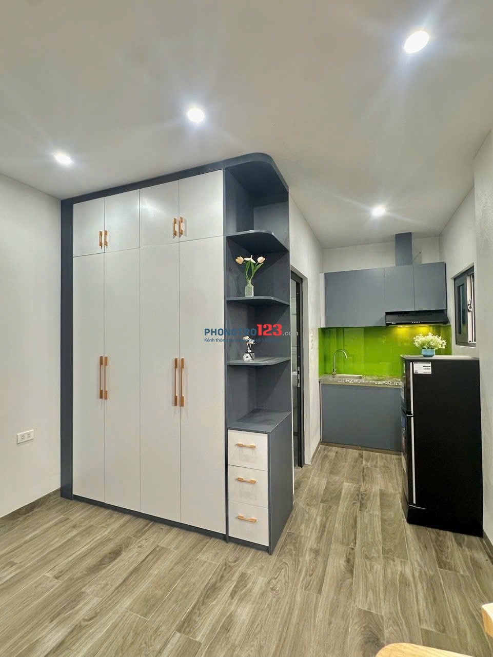 Studio Full Nội Thất Ngay Hàng Xanh, Tiện Sang Q1-Q2, Sát Hutech, UEF, HIU ...