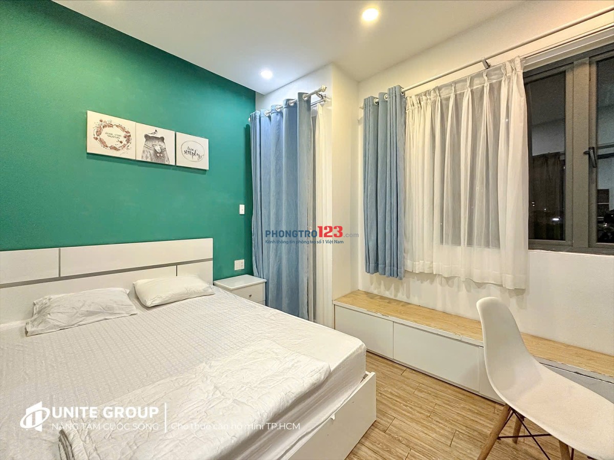 Cho thuê 1PN ban công ngay trung tâm Q8, sát Q7, Q5, Q1 gần cầu Chữ Y, Nguyễn Văn Cừ