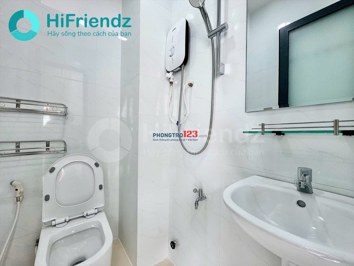 Cho thuê phòng FULL NT mới 100% 30m2 Cửa Sổ Rộng tại Trường Sa gần ĐH UEF, Hồng Bàng tiện qua Q1, Q3