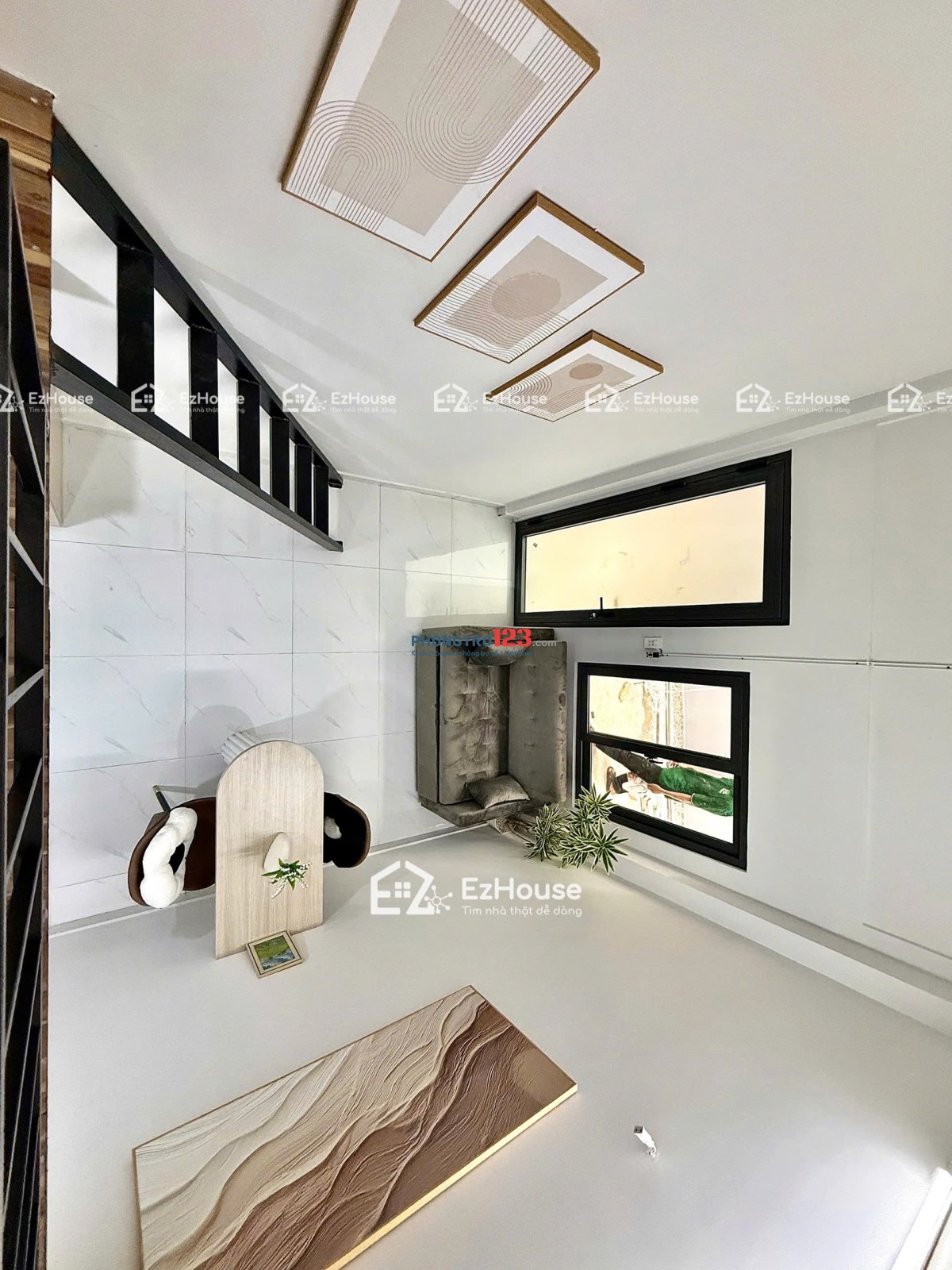 CHO THUÊ GÁC MỚI 100% NỘI THẤT ĐẸP GẦN ĐH VĂN HIẾN, LUỸ BÁN BÍCH