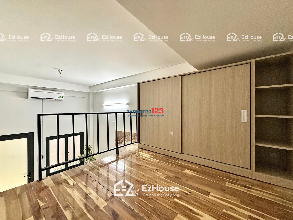 CHO THUÊ GÁC MỚI 100% NỘI THẤT ĐẸP GẦN ĐH VĂN HIẾN, LUỸ BÁN BÍCH