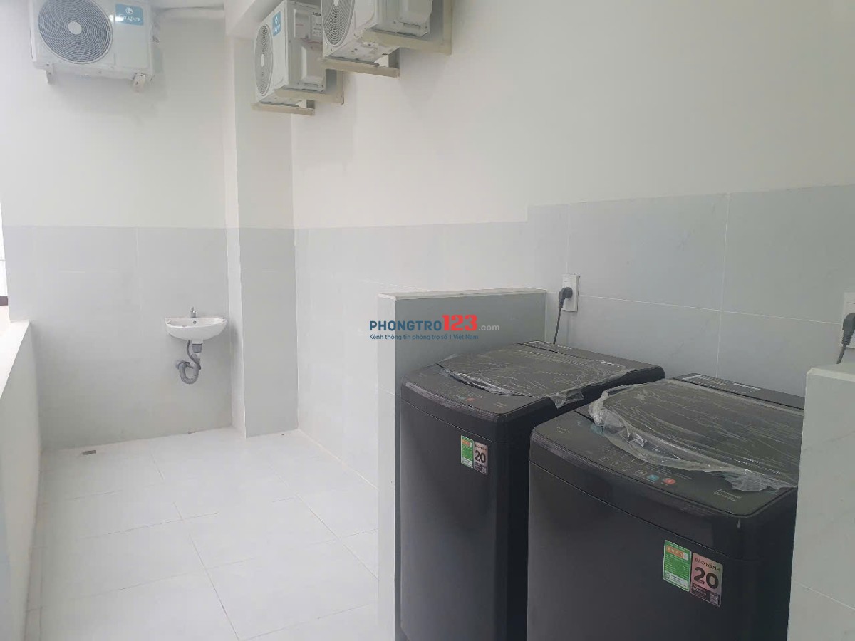 KTX mới Ung Văn Khiêm D5 đầy đủ nội thất bao tất cả - gần Hutech, GTVT, Ngoại thương