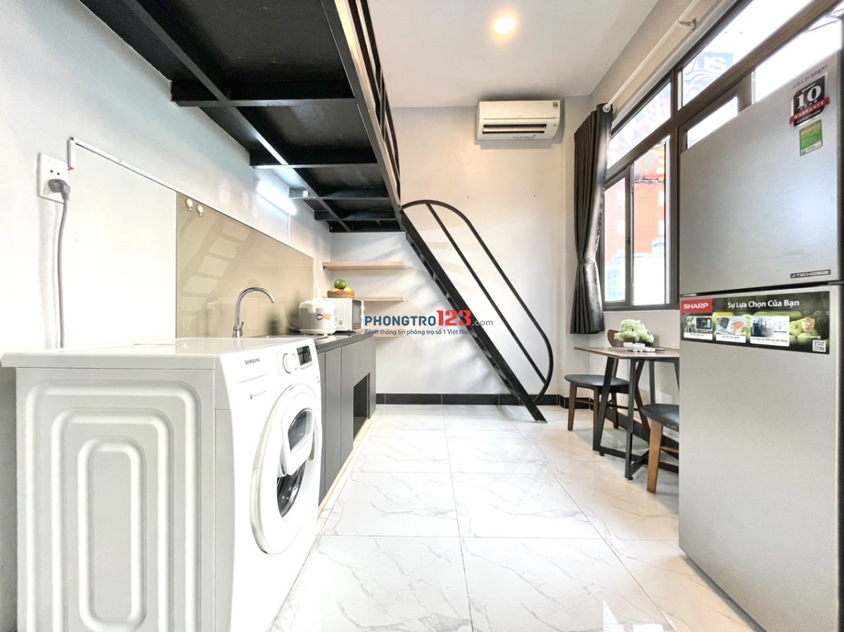 PHÒNG DUPLEX FULL NT NGAY BV HOÀN MỸ PHAN XÍCH LONG