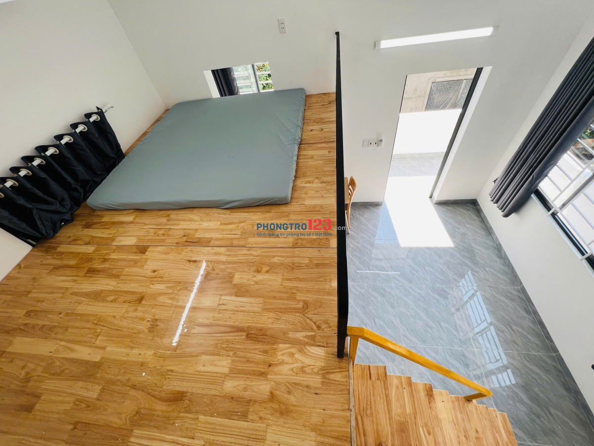 CHỈ CÒN 1 PHÒNG DUY NHẤT. Cực phẩm phòng có gác mới 100% - Full nội thất ngay Nguyễn Duy Trinh