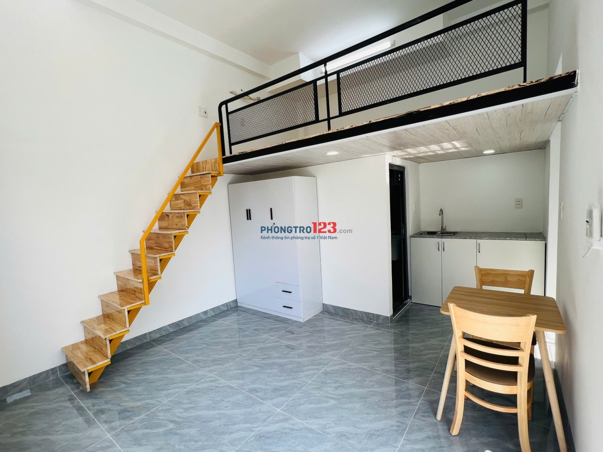 CHỈ CÒN 1 PHÒNG DUY NHẤT. Cực phẩm phòng có gác mới 100% - Full nội thất ngay Nguyễn Duy Trinh