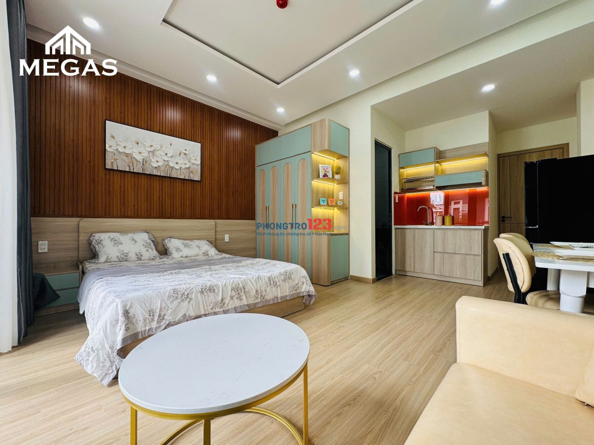KHAI TRƯƠNG CĂN HỘ STUDIO - FULL NỘI THẤT CAO CẤP - BAN CÔNG NGAY QUANG TRUNG