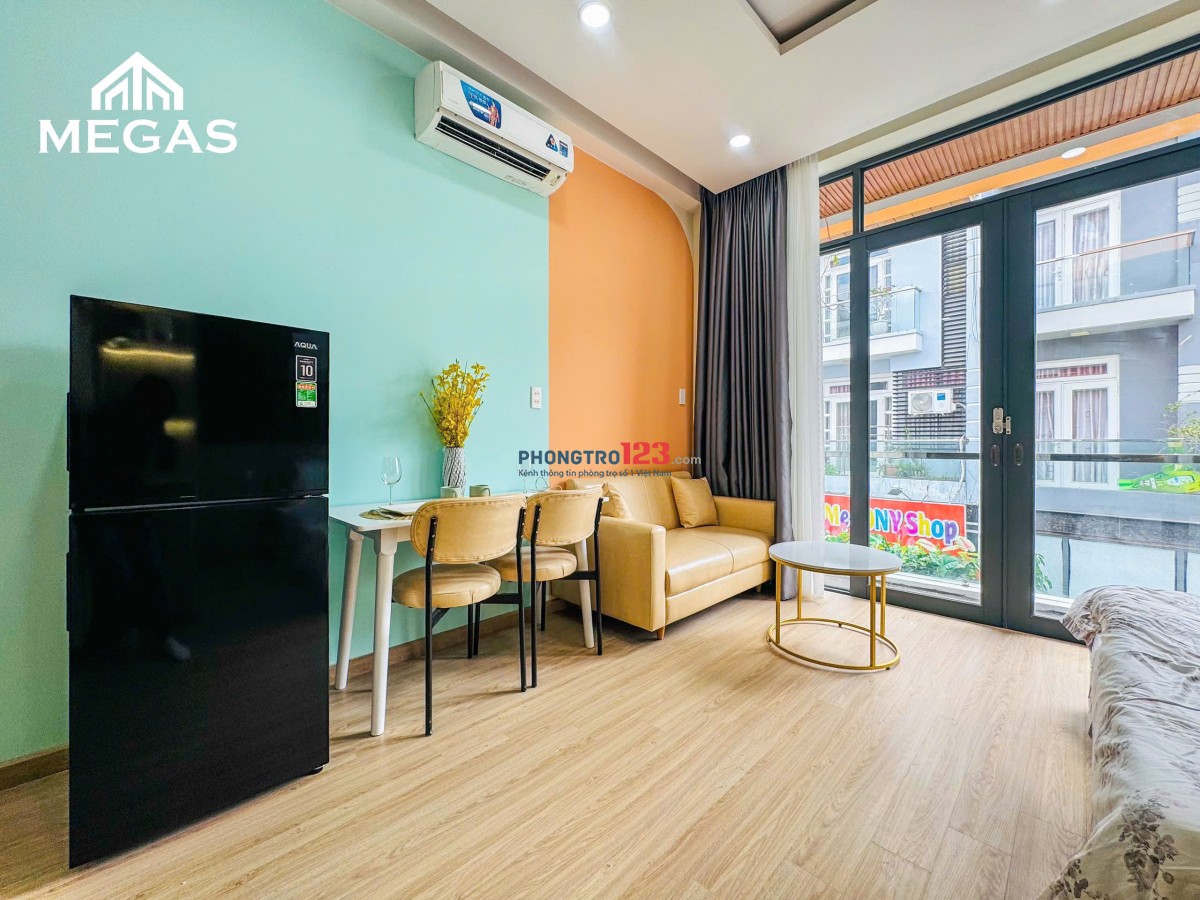 KHAI TRƯƠNG CĂN HỘ STUDIO - FULL NỘI THẤT CAO CẤP - BAN CÔNG NGAY QUANG TRUNG