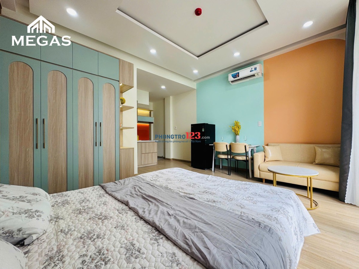 KHAI TRƯƠNG CĂN HỘ STUDIO - FULL NỘI THẤT CAO CẤP - BAN CÔNG NGAY QUANG TRUNG
