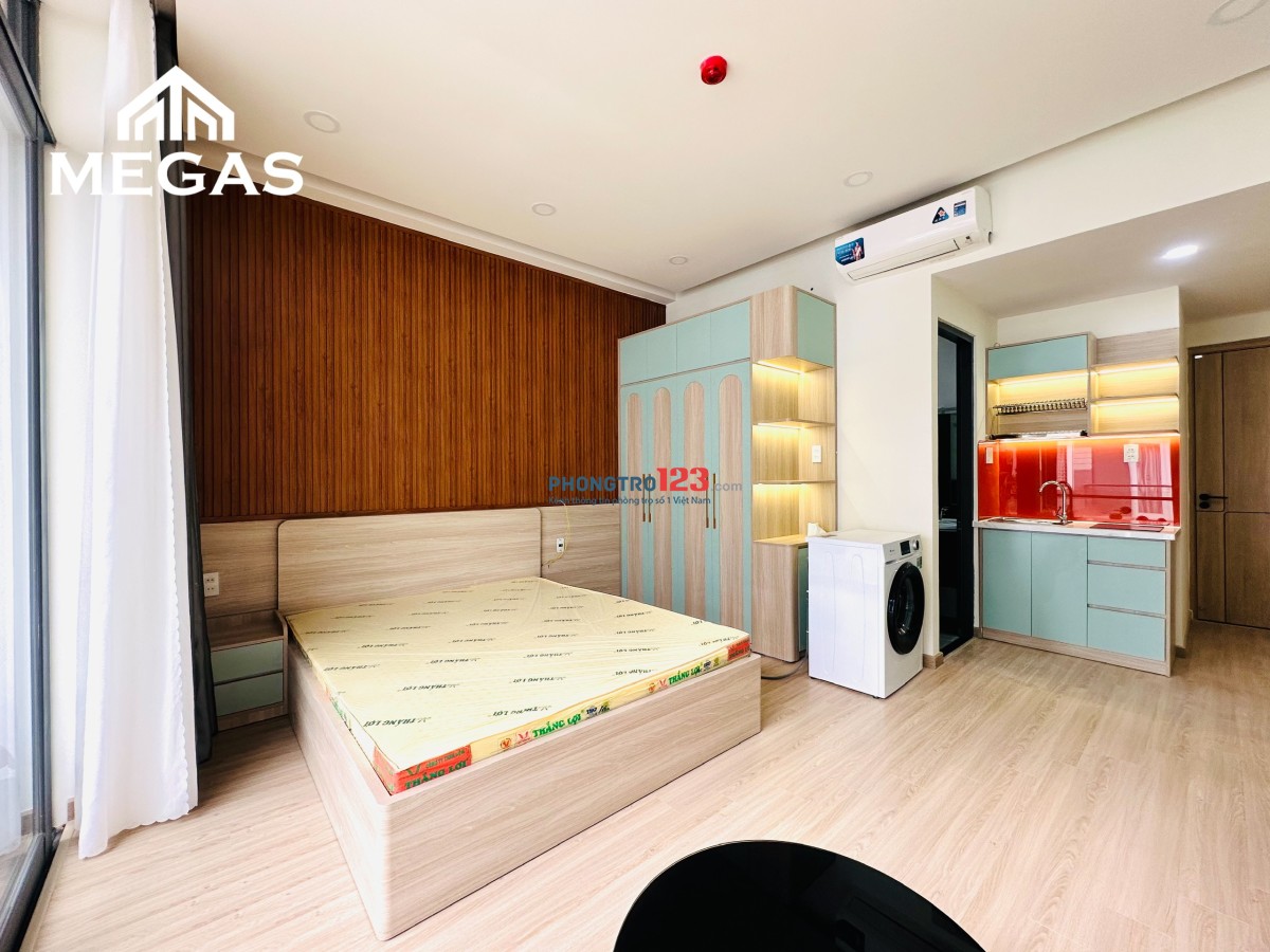 KHAI TRƯƠNG CĂN HỘ STUDIO - FULL NỘI THẤT CAO CẤP - BAN CÔNG NGAY QUANG TRUNG