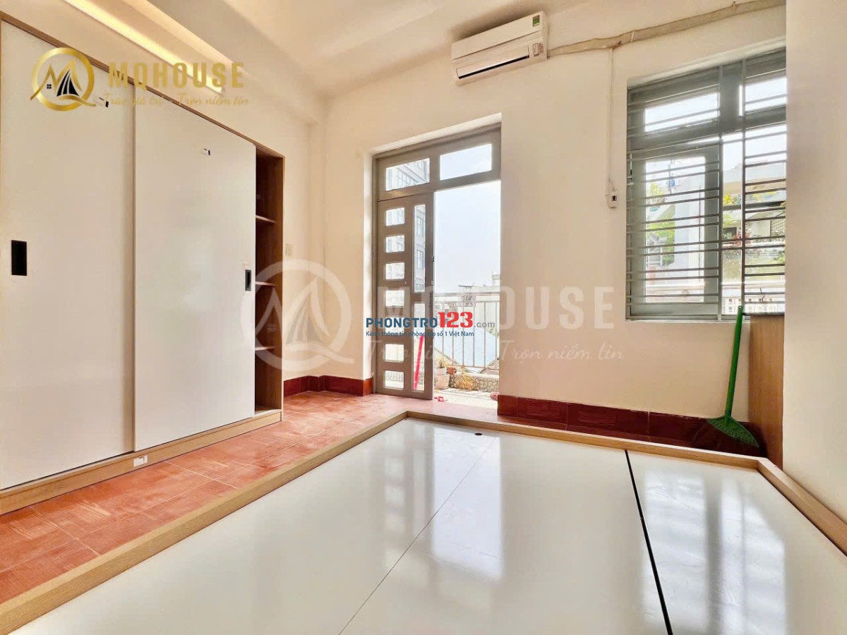  CHO THUÊ CĂN HỘ FULL NỘI THẤT - BAN CÔNG - GẦN ĐH HUTECH, GTVT, CHỢ BÀ CHIỂU