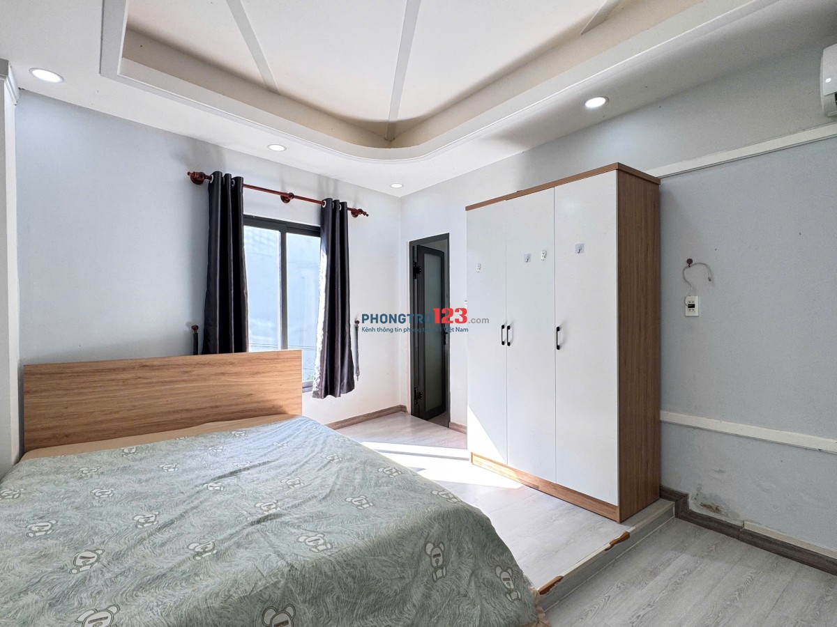 PHÒNG TRỌ FULL NỘI THẤT CỬA SỔ LỚN Ở BÌNH THẠNH GẦN ĐẠI HỌC VĂN LANG - LH: 0334998413