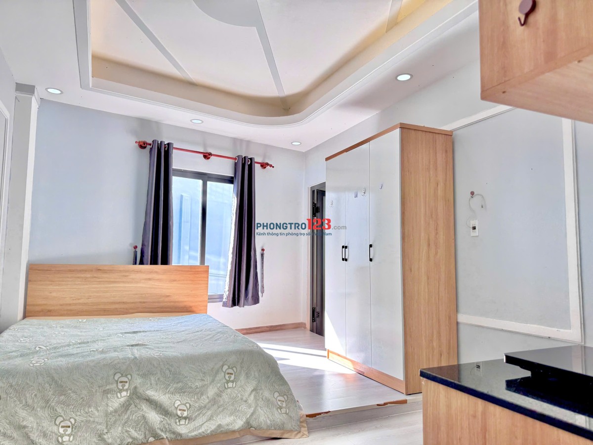 PHÒNG TRỌ FULL NỘI THẤT CỬA SỔ LỚN Ở BÌNH THẠNH GẦN ĐẠI HỌC VĂN LANG - LH: 0334998413